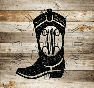 Boot Monogram - Timeless Steel Designs