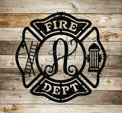 Fireman Monogram - Timeless Steel Designs