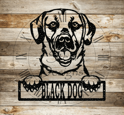 Labrador Dog Personalized Sign - Timeless Steel Designs