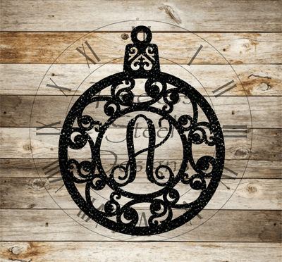 Ornament Monogram - Timeless Steel Designs