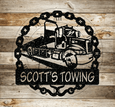 Roll off Truck Monogram - Timeless Steel Designs